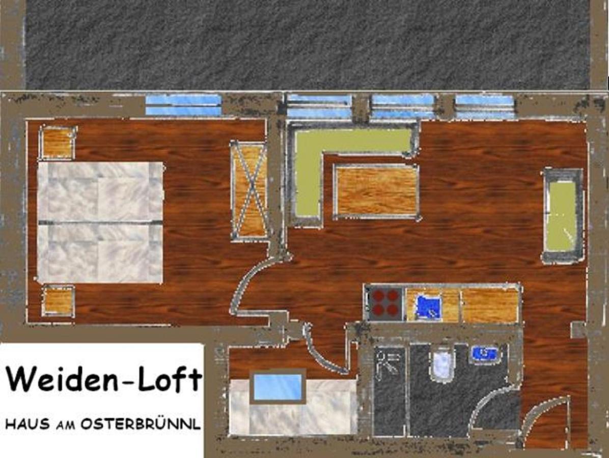 Apartament Haus Am Osterbruennl Ruhmannsfelden Zewnętrze zdjęcie